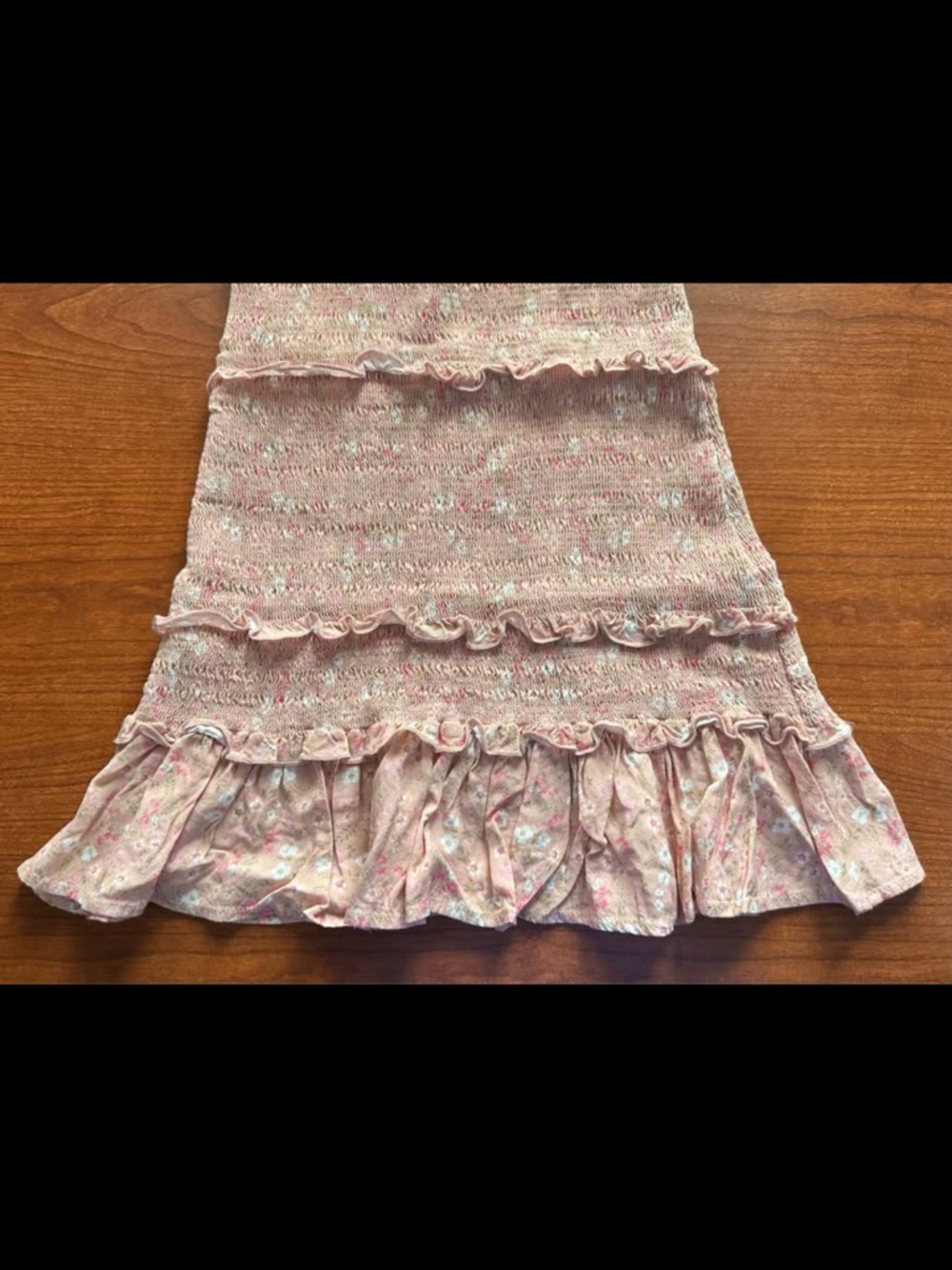 Design History Pink Floral Ruffle Sundress - Picture 5 of 6